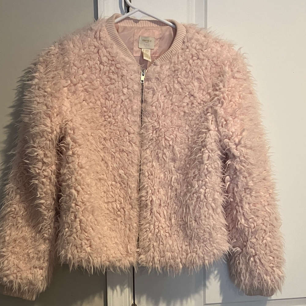 Forever 21 Fuzzy Jacket